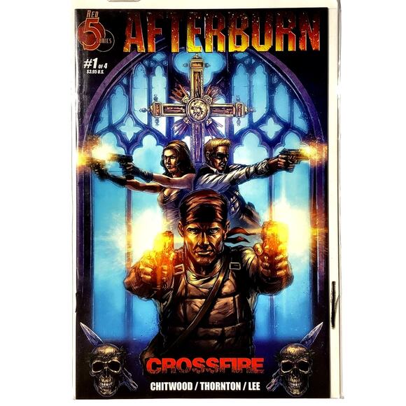 Afterburn Crossfire #1, May 2019, Red 5 Comics, NM 9.4 - Picture 2 of 4